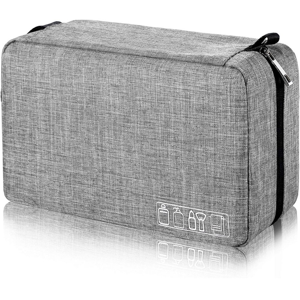 NWT Toiletry Bag For Men/Women With Hanging Hook Shaving Dop Kit Organizer